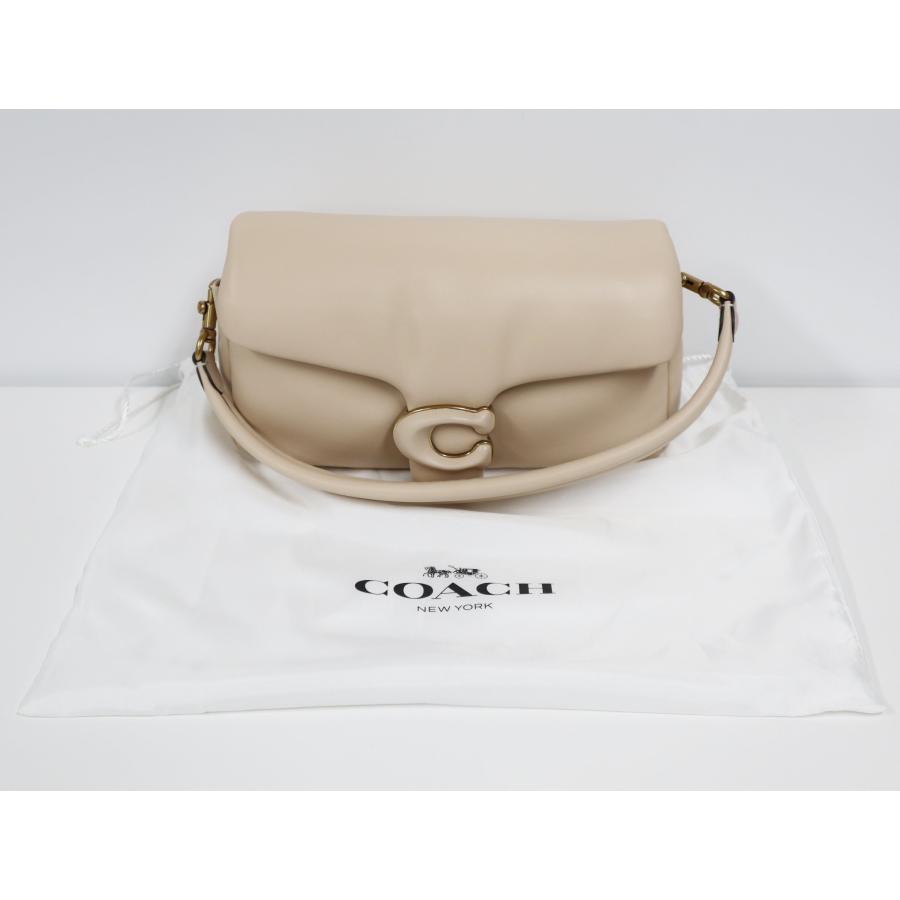 タビー コーチ COACH ピロー ラビ― ショルダーバッグ 26 ベージュ 
