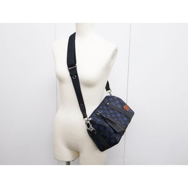 ルイヴィトン LOUIS VUITTON シティ キーポル ショルダーバッグ M46339  ブルー メンズ バッグ LOUIS VUITTON（ルイ・ヴィトン） シティ キーポル ショルダーバッグ