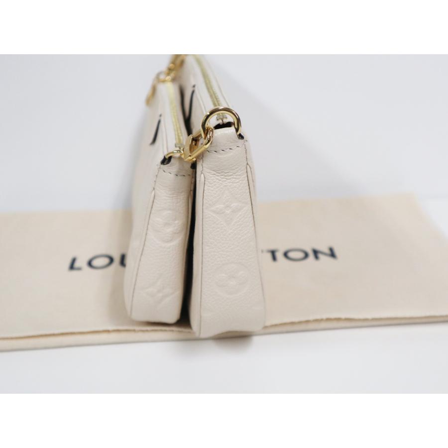 ルイヴィトン LOUIS VUITTON モノグラム アンプラント ミュルティ ポシェット アクセソワール M46568 クレーム 未使用 バッグ LOUIS VUITTON（ルイ・ヴィトン） モノグラム アンプラント ミュルティ