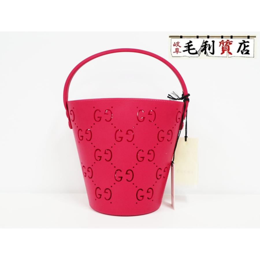 GUCCI（グッチ） チルドレンズ 723051 バケットバッグ フューシャ