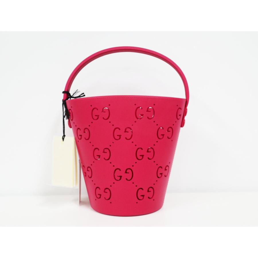 GUCCI（グッチ） チルドレンズ 723051 バケットバッグ フューシャ