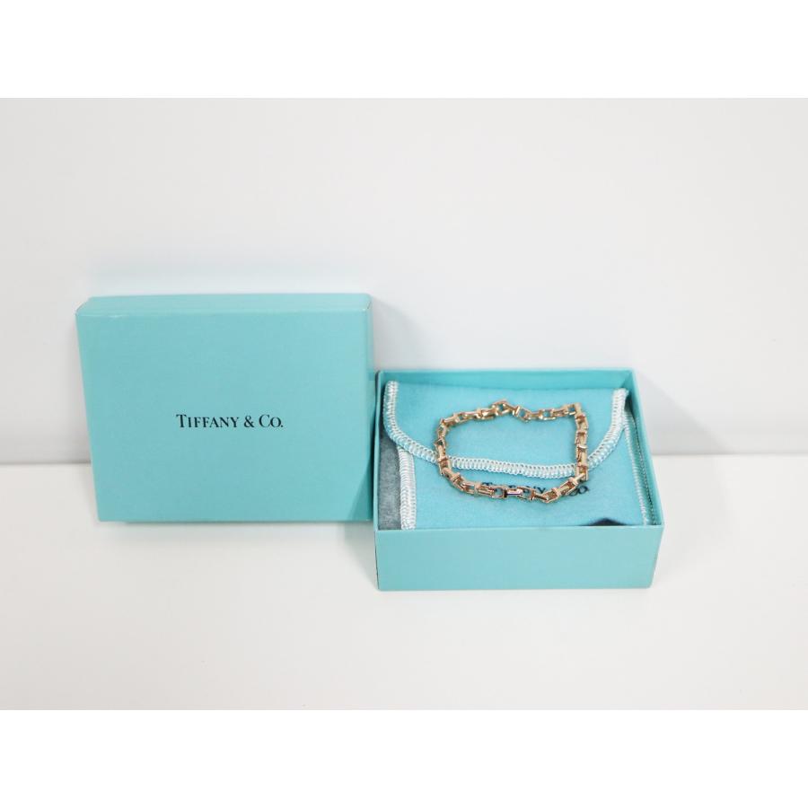 Tiffany T ティファニー TIFFANY Tナロー チェーン ブレスレット 17cm