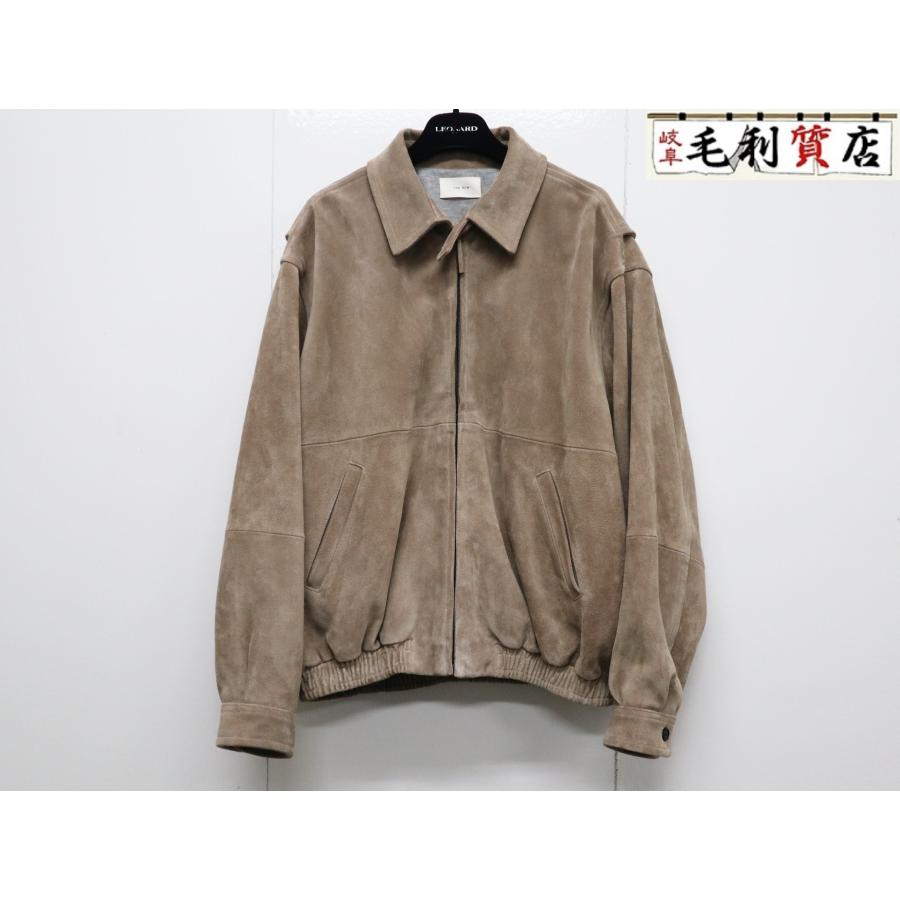 THE ROW（ザ ロウ） Ronan Suede Jacket サイズS 551-L237 ベージュ