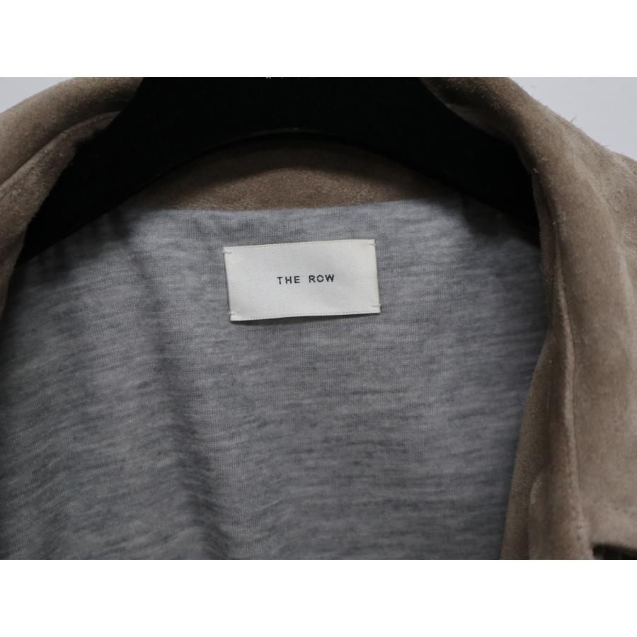 THE ROW（ザ ロウ） Ronan Suede Jacket サイズS 551-L237 ベージュ