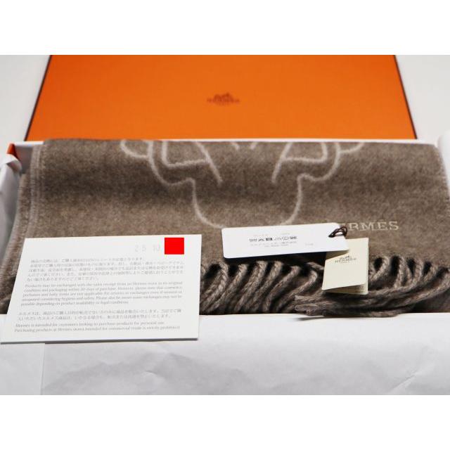 HERMES（エルメス） カシミヤ マフラー 《テット・ア・テット 