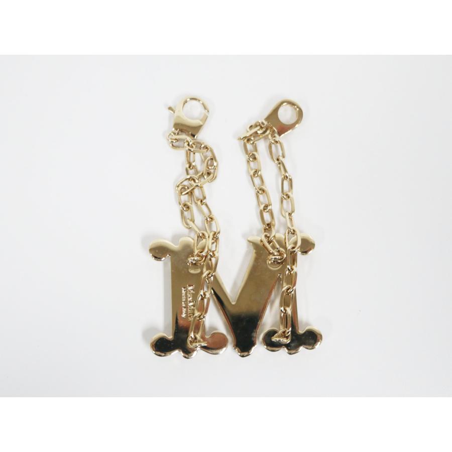 Max Mara（マックスマーラ） Mブレスレット ゴールド クリスタル