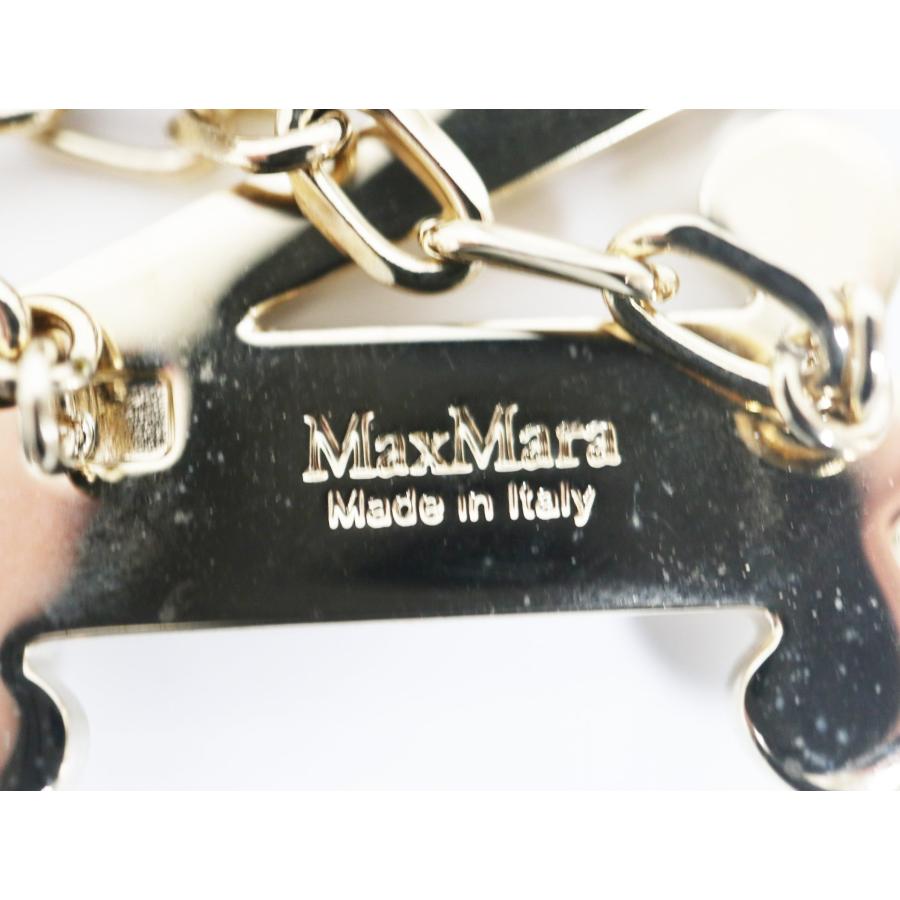 マックスマーラ MaxMara クリアブレスレット Max Mara（マックスマーラ） Mブレスレット ゴールド クリスタル