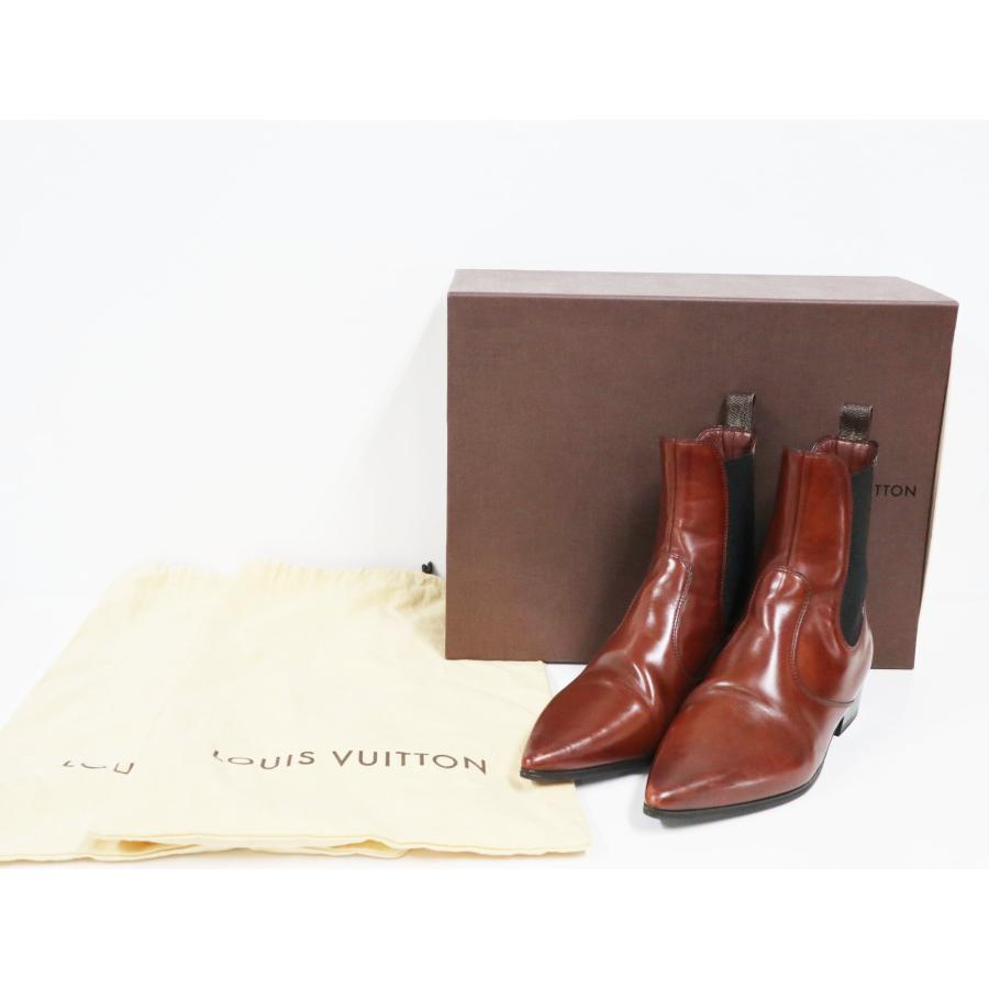 LOUIS VUITTON（ルイ・ヴィトン） モノグラム サイドゴア ブーツ