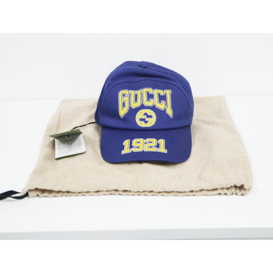 グッチ カレッジベースボールキャップ インターロッキング 1921 グッチ カレッジベースボールキャップ インターロッキング 1921
