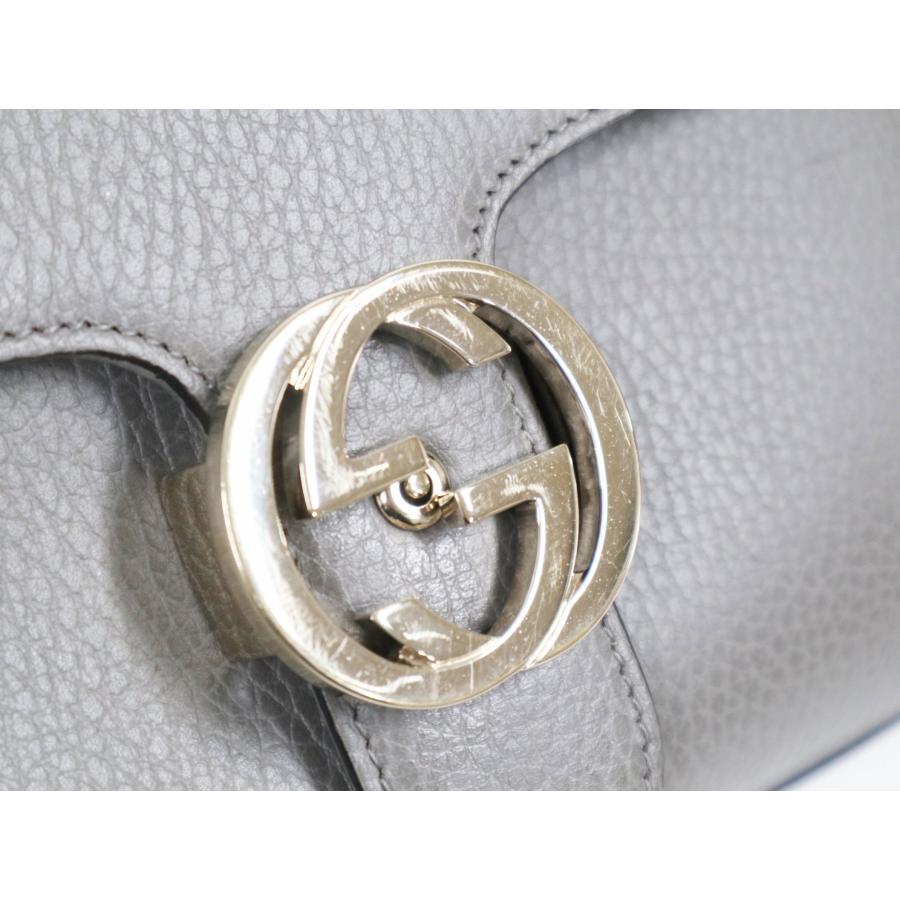 グッチ GUCCI インターロッキングG ショルダーバッグ ハンドバッグ チェーンバッグ グレージュ レザー 510302 レディース バッグ 楽天市場】グッチ GUCCI インターロッキングG ショルダーバッグ