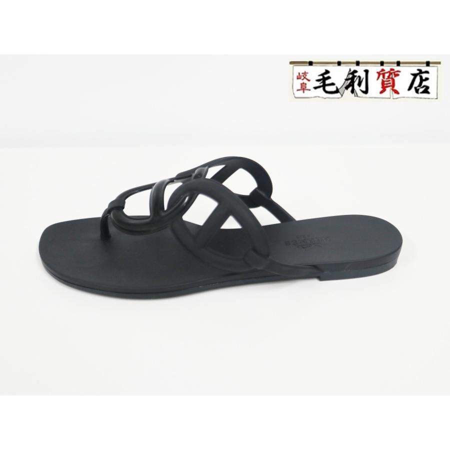 HERMES エジュリ　シェーヌダンクルサンダル 40 箱・保存袋付き HERMES エジュリ シェーヌダンクルサンダル 40 箱・保存袋付き