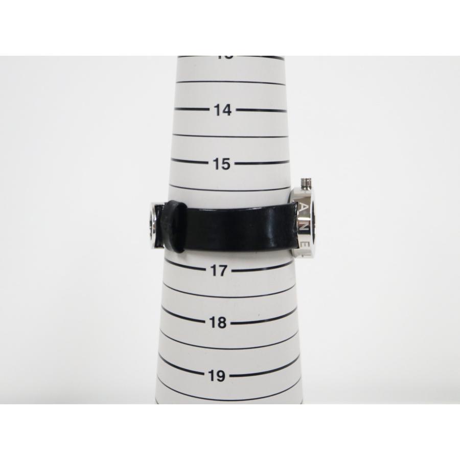 CHANEL シャネル ラ・ロンド H0579 ステンレス ブラック エナメル  