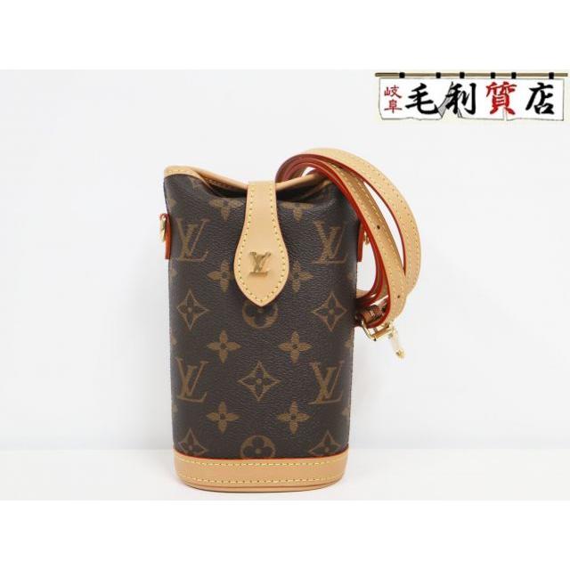 ルイヴィトン LOUIS VUITTON M80874  フォールド・ミー ポーチ  ショルダーバッグ 中古 LOUIS VUITTON（ルイ・ヴィトン） モノグラム フォールド・ミー ポーチ