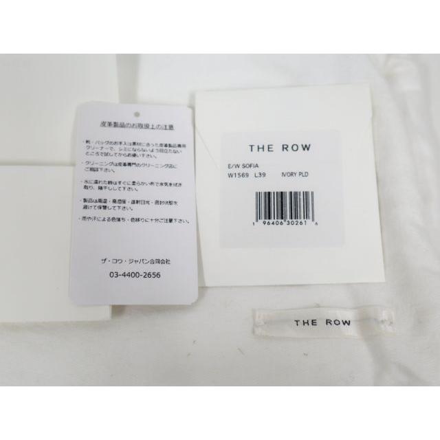 THE ROW ザ・ロウ E/W SOFIA ソフィア スモール W1569 L39 アイボリー レディース レザー クロスボディ 極上美品 ショルダーバッグ バッグ 楽天市場】THE ROW ザ・ロウ E/W SOFIA ソフィア スモール W1569 L39