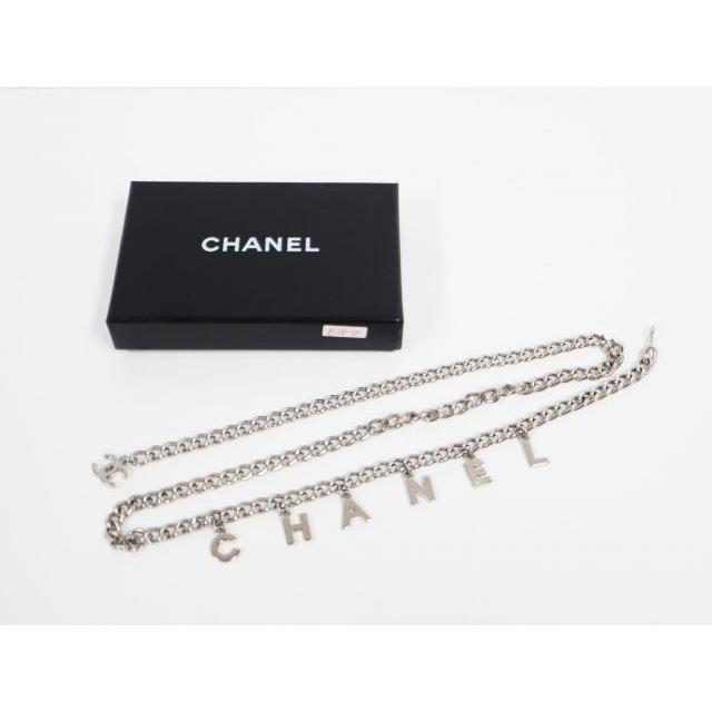CHANEL（シャネル） チェーンベルト ココマーク ロゴ メタル シルバー
