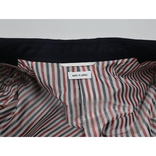 THOM BROWNE（トム ブラウン） ネイビー テーラードジャケット 金 