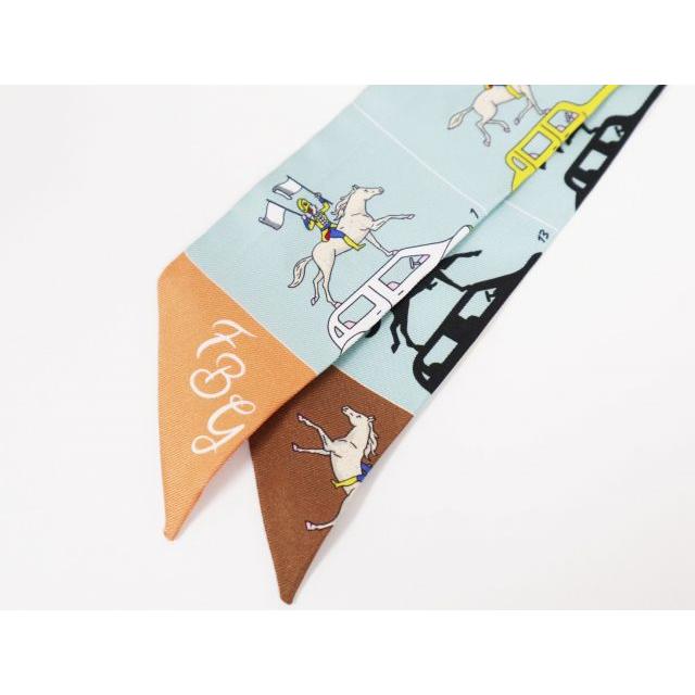 エルメス HERMES ツイリー パラード1 HERMES（エルメス） ツイリー エルメスパラード HERMES PARADE ブルー
