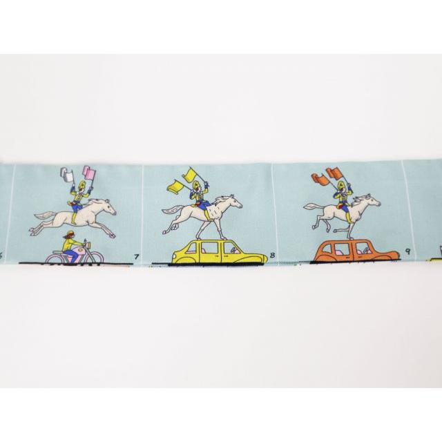 HERMES（エルメス） ツイリー エルメスパラード HERMES PARADE ブルー