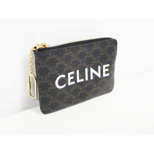 CELINE（セリーヌ） トリオンフ ロゴ コインパース コインケース キー 