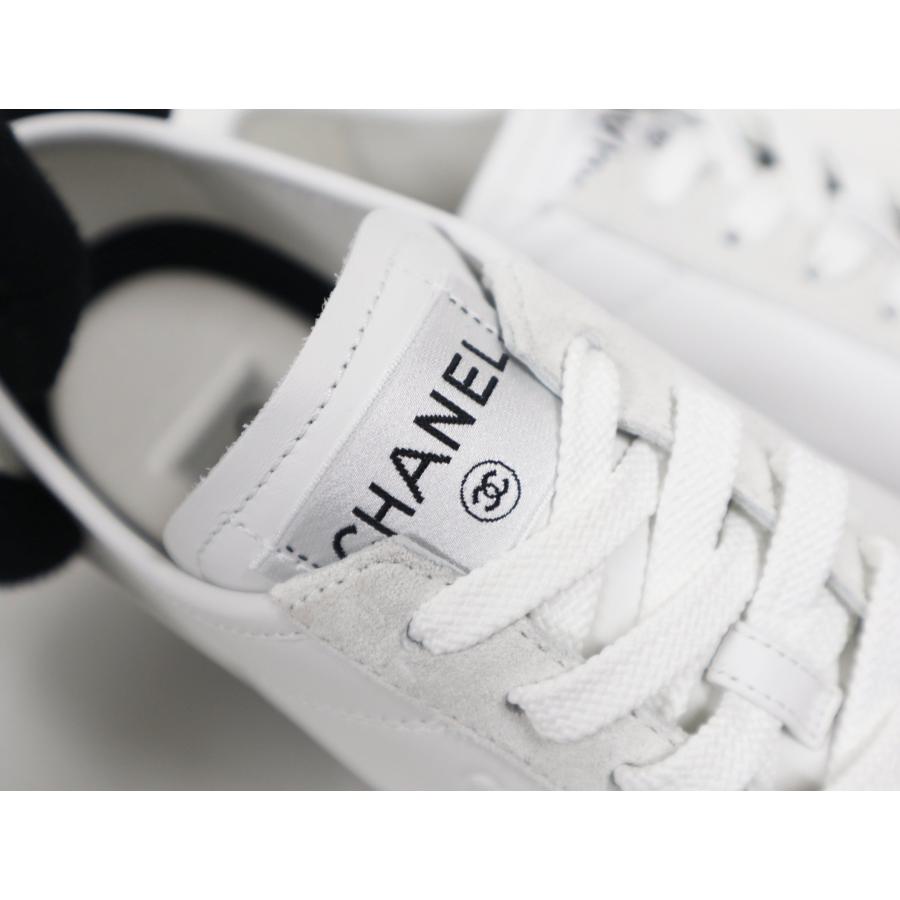 CHANEL（シャネル） スニーカー 24S G45714 B16598 ココマーク カーフ