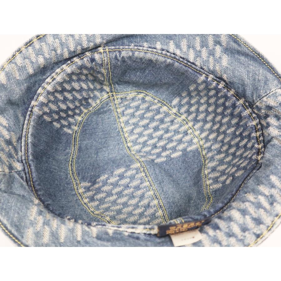 ルイヴィトン ボネ・ダミエ デニム nigoコラボ ジャイアントハット 帽子