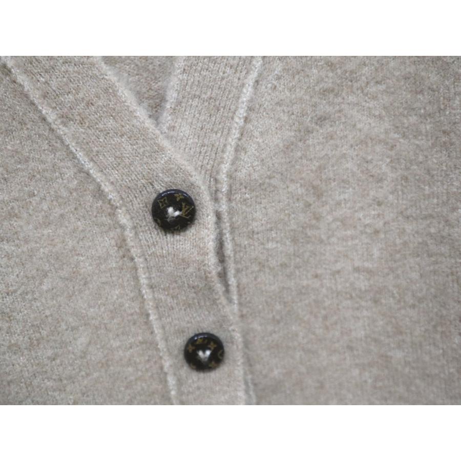 LOUIS VUITTON ルイヴィトン クロップド カーディガン RW241WW HMJ FQKC13 サイズＸＳ ブラウン 美品 ニット トップス LOUIS VUITTON（ルイ・ヴィトン） クロップド カーディガン RW241WW