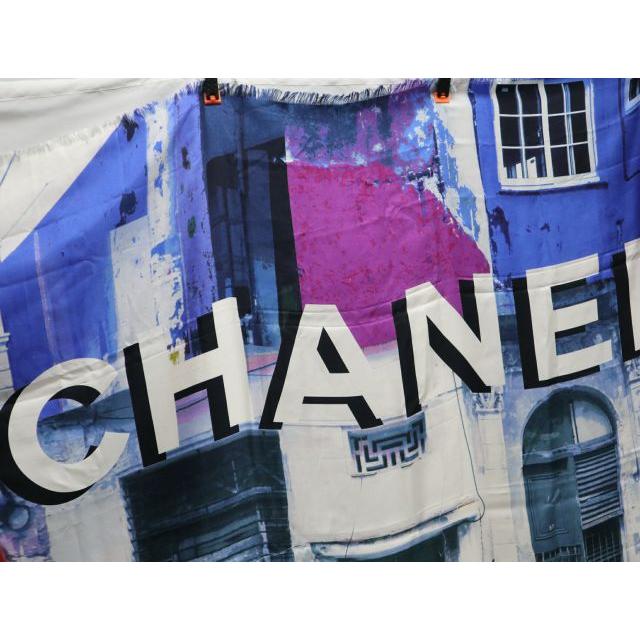 CHANEL（シャネル） パレオ 大判ストール ショール シャネルロゴ 