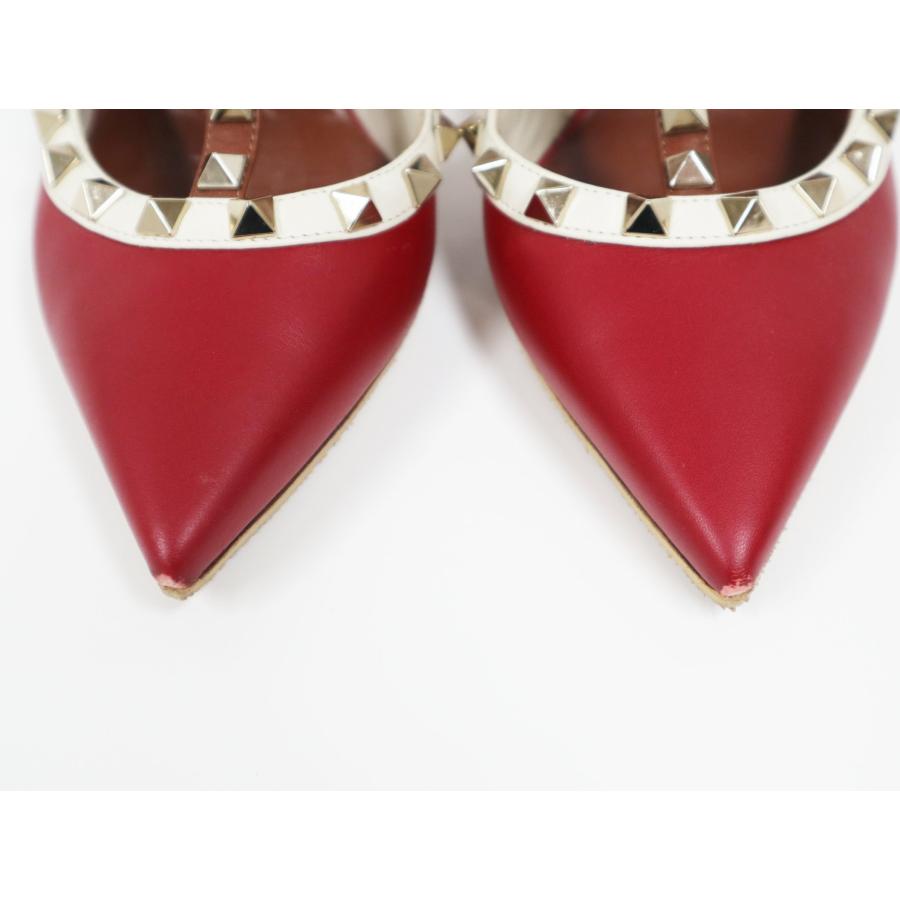 ヴァレンティノガラヴァーニ VALENTINO GARAVANI ロックスタッズ ハイヒール サイズ37 1/2 24.5cm レディース 【中古】靴_2