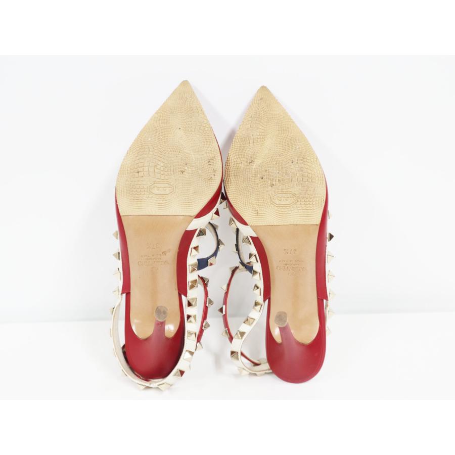 ヴァレンティノガラヴァーニ VALENTINO GARAVANI ロックスタッズ ハイヒール サイズ37 1/2 24.5cm レディース 【中古】靴_3