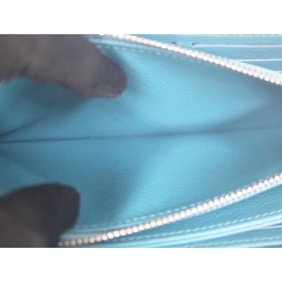 LOUIS VUITTON ルイ・ヴィトン/ジッピーウォレット/メタライズドブルー/N81277/RFI****/Aランク/69【中古】 LOUIS VUITTON ルイ・ヴィトン/ジッピーウォレット/メタライズドブルー