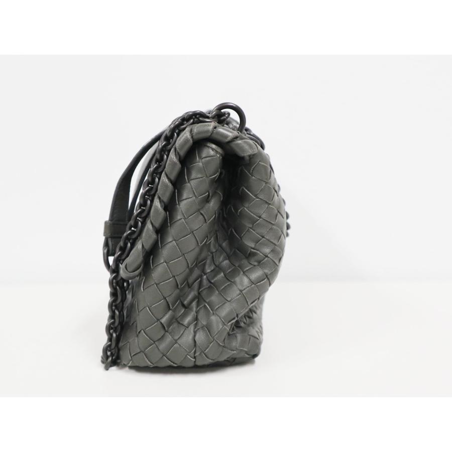 ボッテガヴェネタ BOTTEGA VENETA ショルダーバッグ 386498 オリンピア スモール グレー  チェーンバッグ BOTTEGA VENETA（ボッテガ・ヴェネタ） ショルダーバッグ 386498
