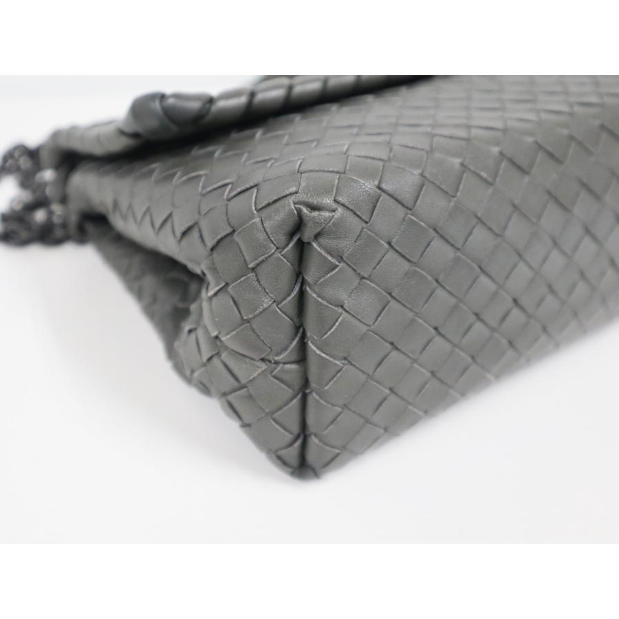 ボッテガヴェネタ BOTTEGA VENETA ショルダーバッグ 386498 オリンピア スモール グレー  チェーンバッグ ボッテガヴェネタ BOTTEGA VENETA ショルダーバッグ 386498 VO0AD 6600