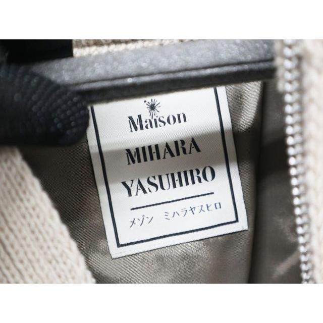 MIHARAYASUHIRO Maison MIHARA YASUHIRO ミハラヤスヒロ ジップ ニット