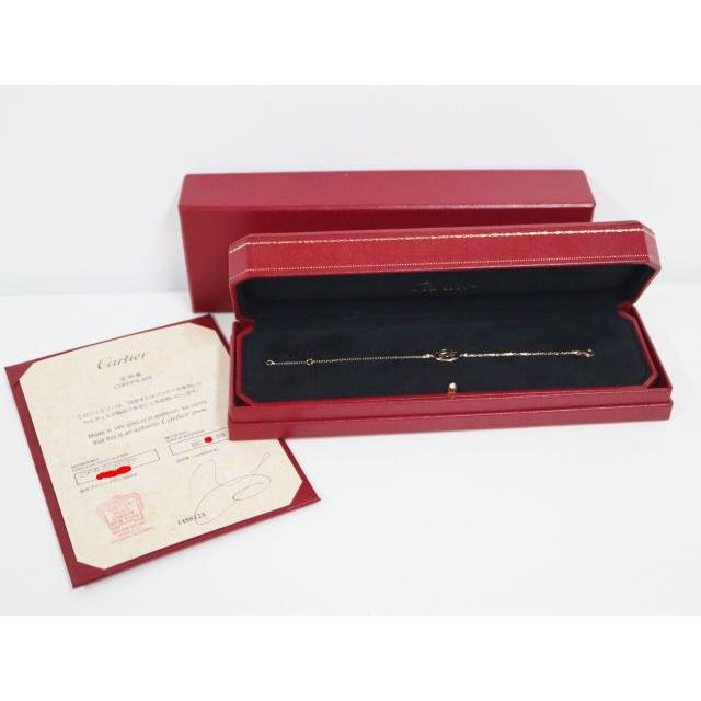 カルティエ Cartier ロゴドゥーブル ブレスレット 750PG B6038000 ピンクゴールド ダイヤモンド ブレスレット レディース_3