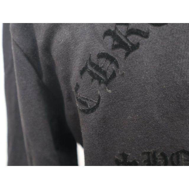 CHROME HEARTS（クロムハーツ） 長袖 Tシャツ クロスパッチ トリプル