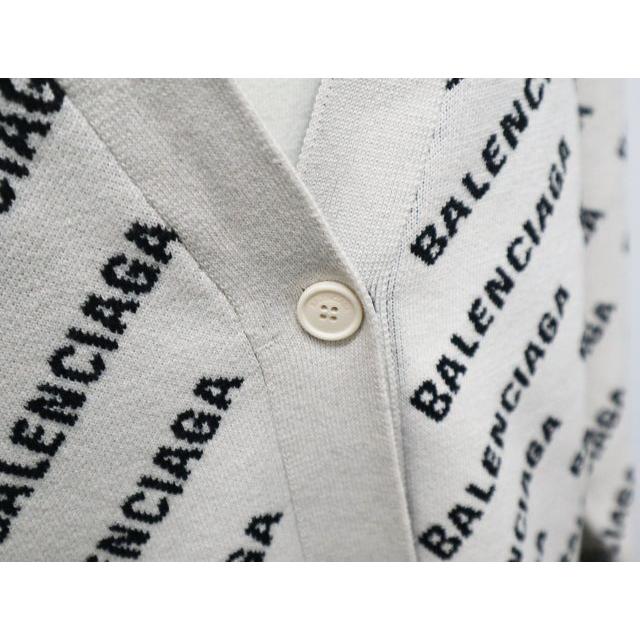 BALENCIAGA（バレンシアガ） 22SS Allover Logo Cardigan オール