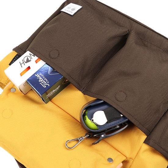 MOUSTACHE ショルダーバッグ ラウンドバッグ ゴルフバッグ