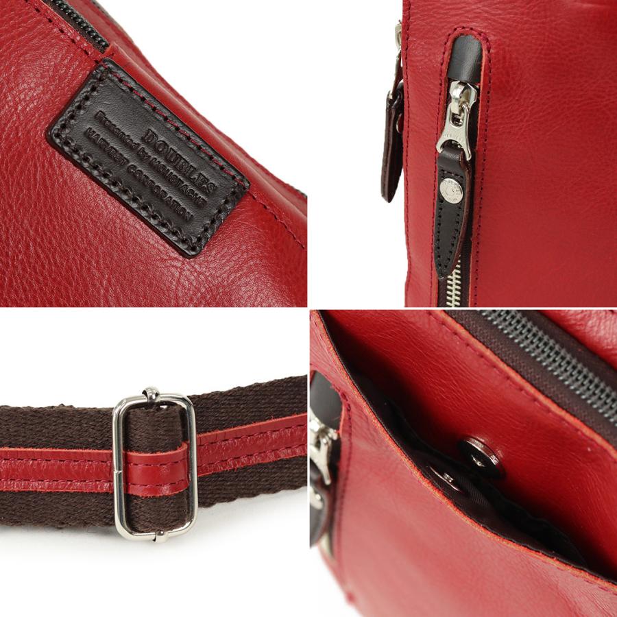 DOUBLES（ダブルス） ボディバッグ 斜めがけバッグ メンズ レディース