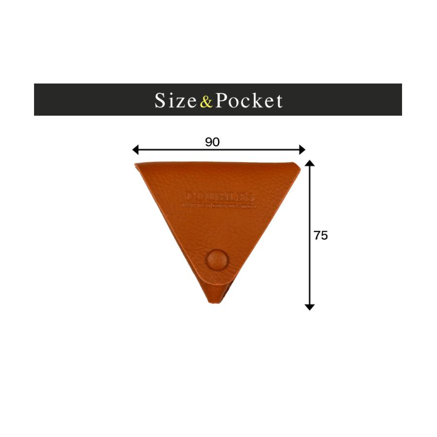 三角コインケース コインケース 小銭入れ メンズ 薄型 コイン入れ 薄い 本革 レザー
