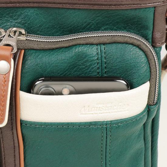 MOUSTACHE スマホショルダー スマホポーチ ベルトポーチ MOUSTACHE スマホショルダー スマホポーチ ベルトポーチ