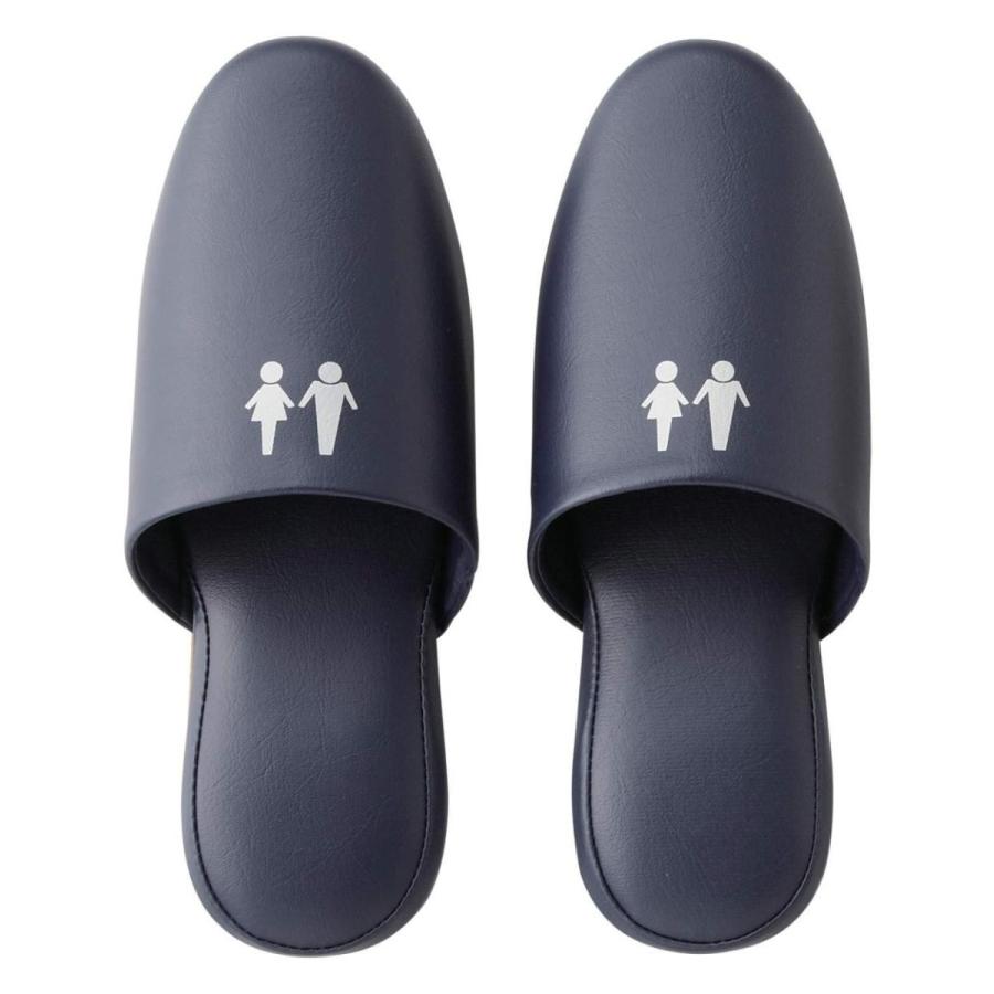 Tokyo Slipper 抗菌レザー調 トイレスリッパ サイズが選べる ベージュ M ネイビー L 抗菌加工済み 水拭き可 厚底 ビニールスリッパ Spv302 5 Spv302 5 Furfurmouton Tokyo 通販 Yahoo ショッピング