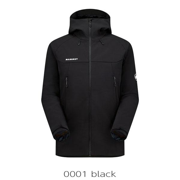 マムート MAMMUT ウインターフィールド SO フードジャケット アジアンフィット Winterfield SO Hooded Jacket AF Men 0001 black | MAMMUT | 01