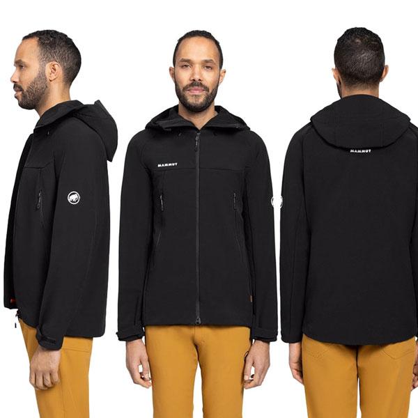 マムート MAMMUT ウインターフィールド SO フードジャケット アジアンフィット Winterfield SO Hooded Jacket AF Men 0001 black | MAMMUT | 02