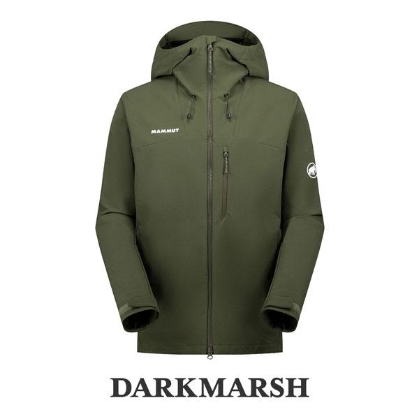MAMMUT（マムート） トレッカーズソフトシェルフーデッドジャケット