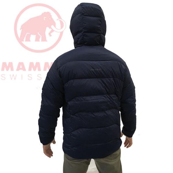 MAMMUT Xeron IN Hooded Jacket AF Men カラー：5118marine（ネイビー系） マムートエクセロン イン フーデッド ジャケット アジアンフィット ダウン MAMMUT Xeron IN Hooded Jacket AF マムートエクセロン イン フーデッド ジャケット アジアンフィット