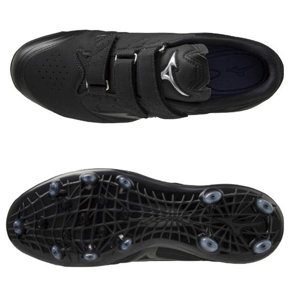 MIZUNOスパイク ウレタンスタッド一般用 ドミナント3 TPU BLT ベルクロ マジックテープ ブラック|move-select|02