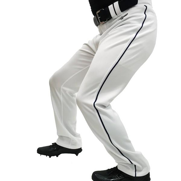 野球 MIZUNO ミズノ 一般用 4mmライン加工済 ユニフォームパンツ -足掛けストレート-|move-select|04