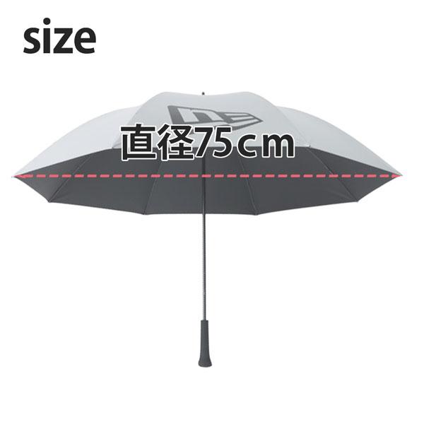 ニューエラ ゴルフ アンブレラ 日傘 NEW ERA GF UMBRELLA シルバー 直径75cm | NEW ERA | 11