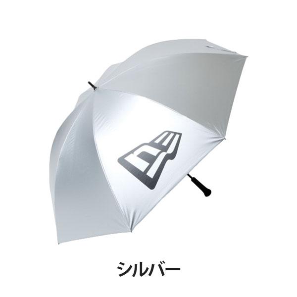 ニューエラ ゴルフ アンブレラ 日傘 NEW ERA GF UMBRELLA シルバー 直径75cm | NEW ERA | 02