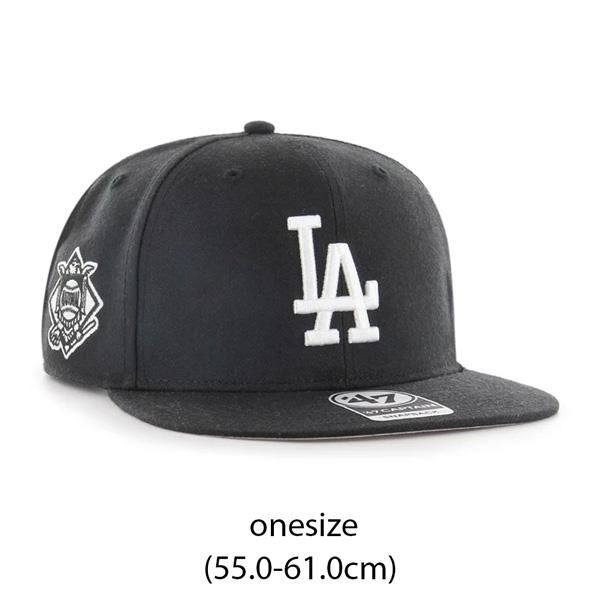 47Brand  キャップ  キャプテン シュアショット ロサンゼルス・ドジャース ブラック 47 CAPTAIN 帽子 | 47 | 05